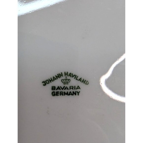 Johann Haviland Forever Spring Pattern Porcelain Dessert Plates Set of 4 - Picture 10 of 10